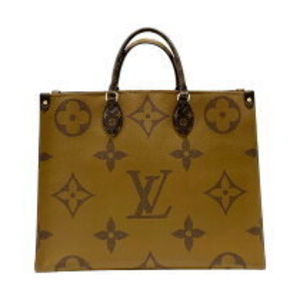 Louis Vuitton Giant On Reverse Monogram Go Shoulder the Tote Bag